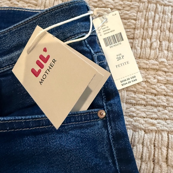Mother Jeans Petite 28P NWT - Picture 2 of 5